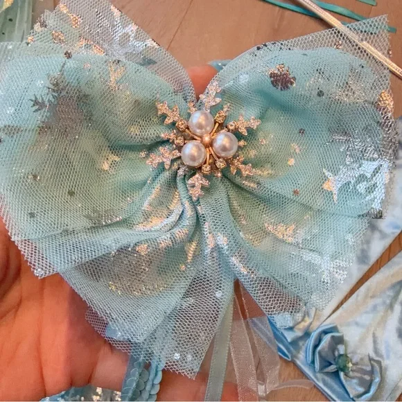 Blue Princess Hair Accessory Set Elsa - Picture 4 of 8